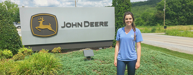 Carolyn Elliott at John Deere