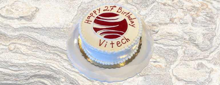 Vitech's 27th Birthday Cake