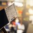 person with boarding pass